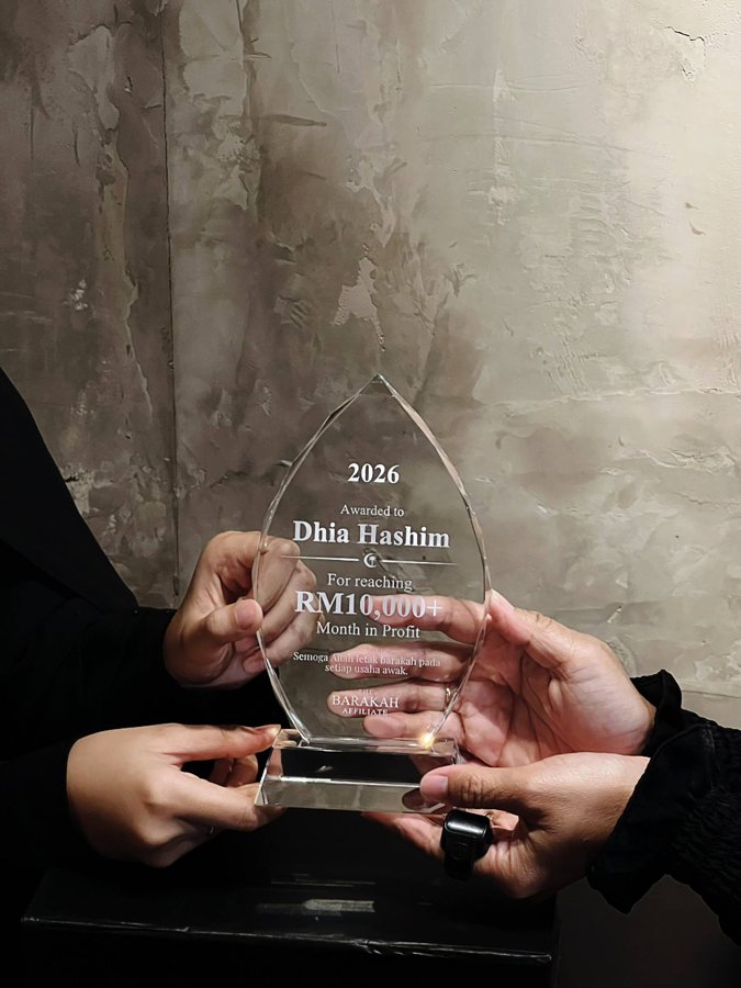 Award TBA RM10,000+ Month in Profit