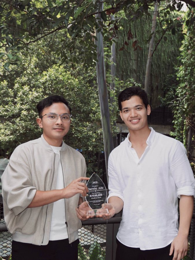 Coach Darwisy — award RM40,000 Month in Profit